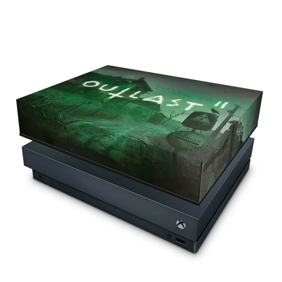 Capa Anti Poeira Xbox One X - Outlast 2