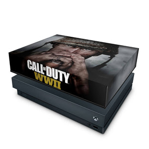 Capa Anti Poeira Xbox One X - Call of Duty WW2
