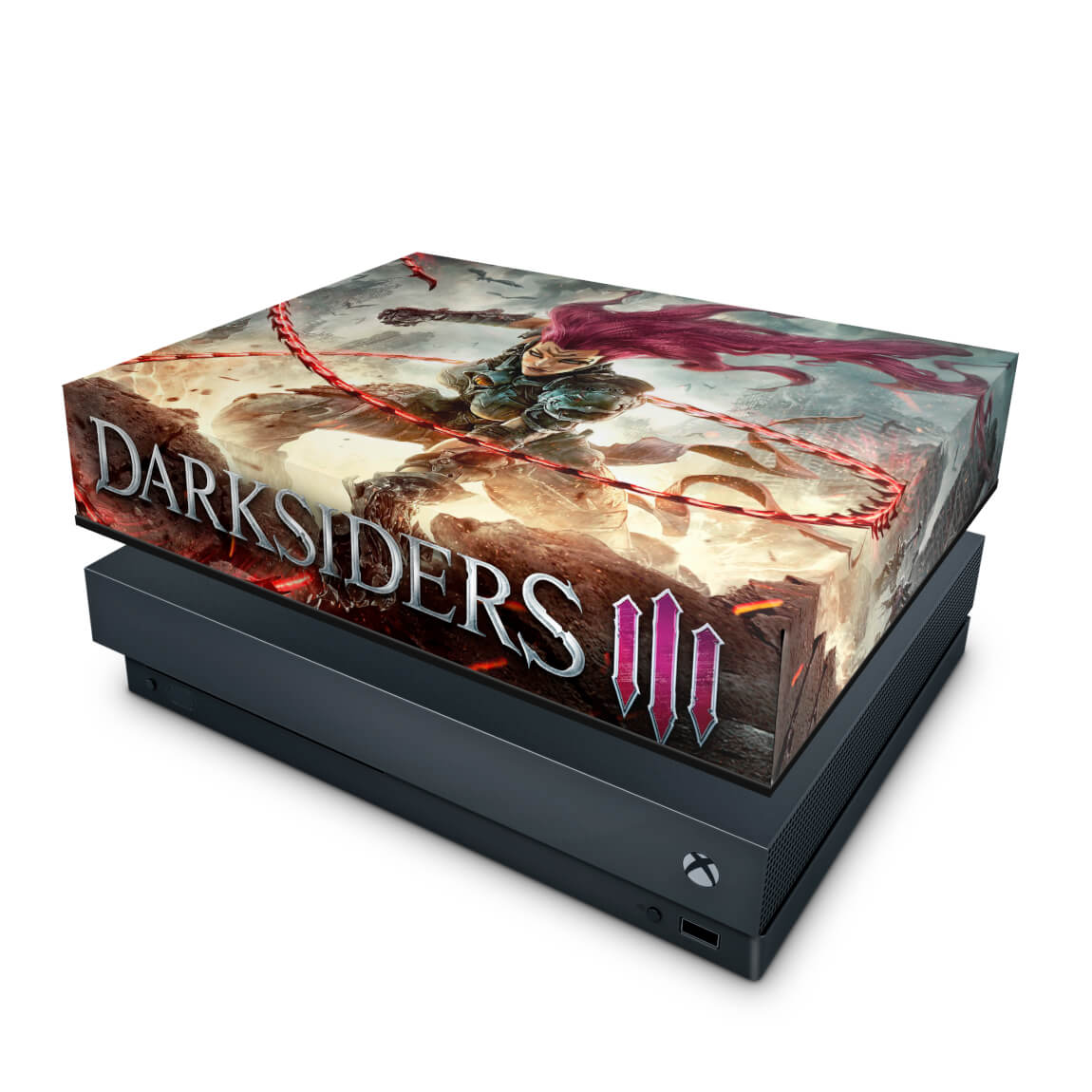 Capa Anti Poeira Xbox One X - Darksiders 3