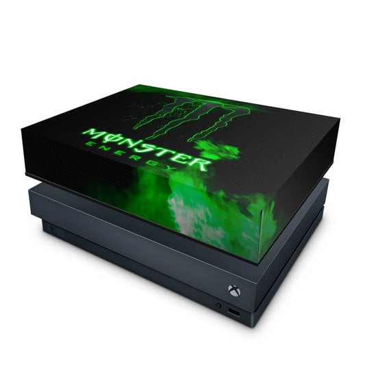 Capa Anti Poeira Xbox One X - Monster Energy Drink