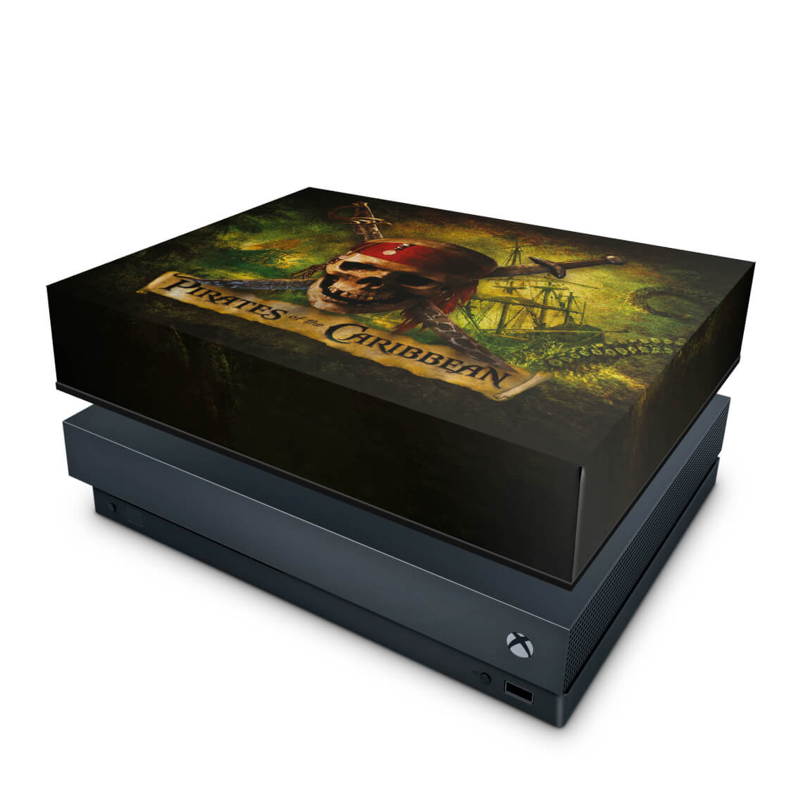 Capa Anti Poeira Xbox One X - Piratas do Caribe