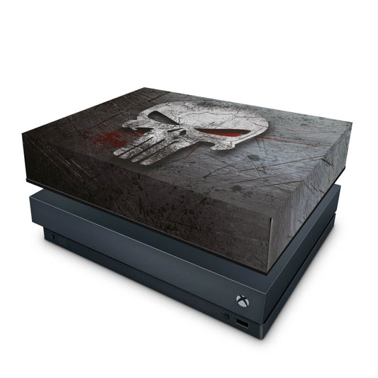 Capa Anti Poeira Xbox One X - The Punisher Justiceiro #b