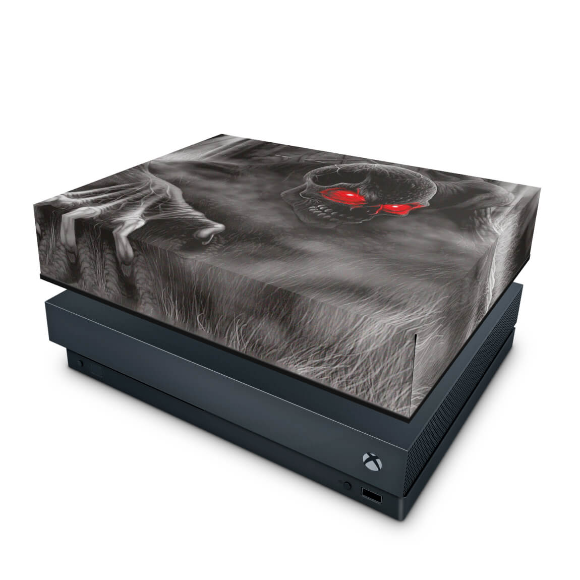 Capa Anti Poeira Xbox One X - Caveira Skull
