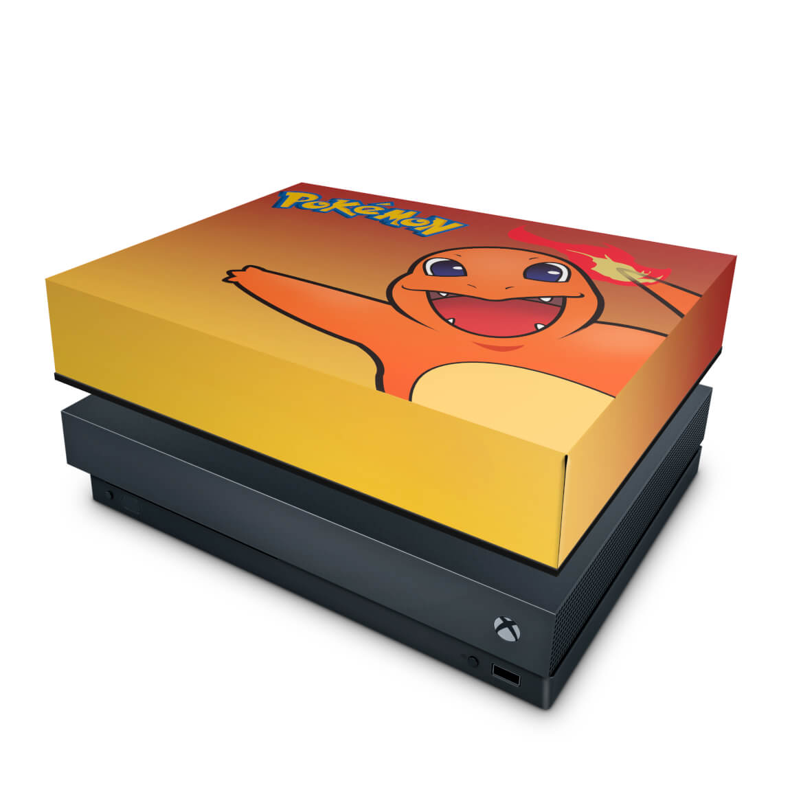 Capa Anti Poeira Xbox One X - Pokemon Charmander
