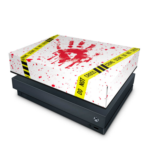Capa Anti Poeira Xbox One X - Cena de Crime Scene
