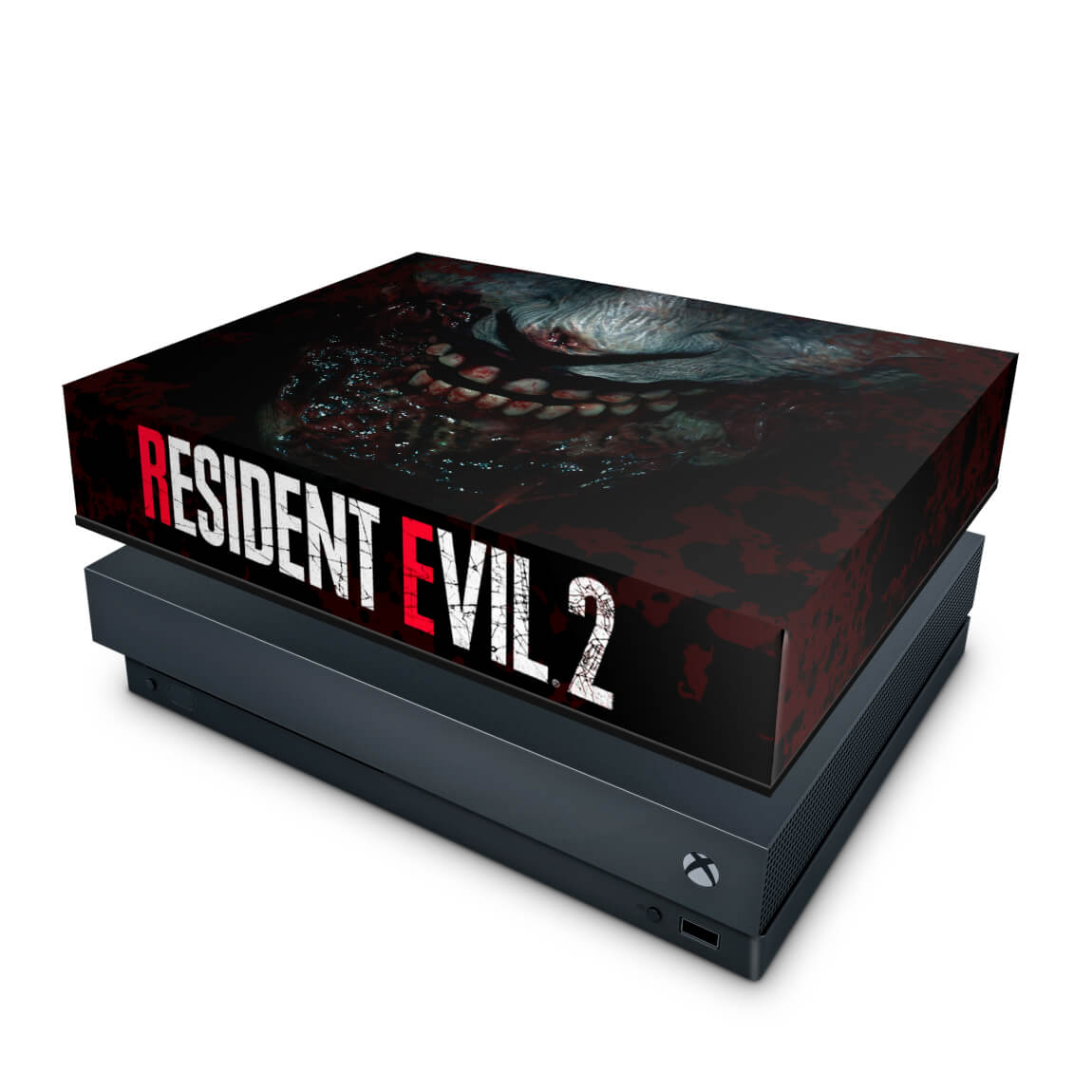 Capa Anti Poeira Xbox One X - Resident Evil 2 Remake