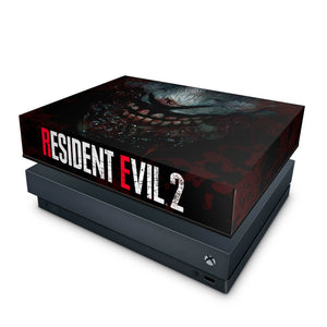 Capa Anti Poeira Xbox One X - Resident Evil 2 Remake