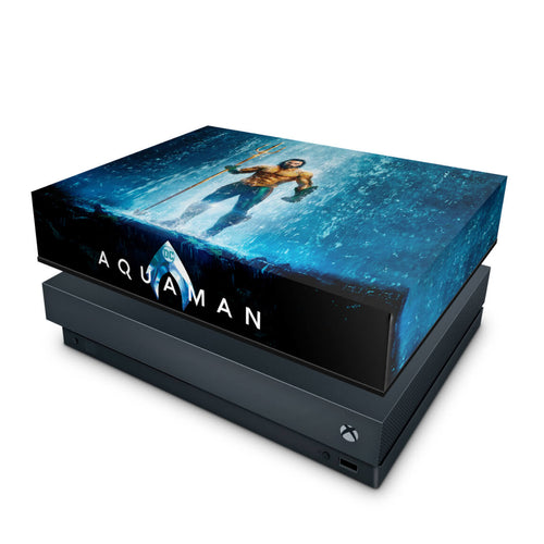 Capa Anti Poeira Xbox One X - Aquaman