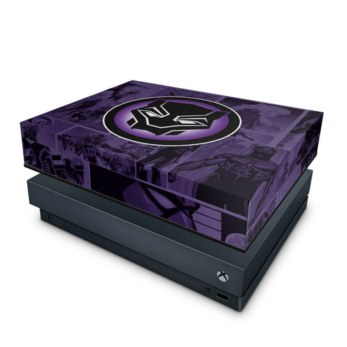 Capa Anti Poeira Xbox One X - Pantera Negra Comics