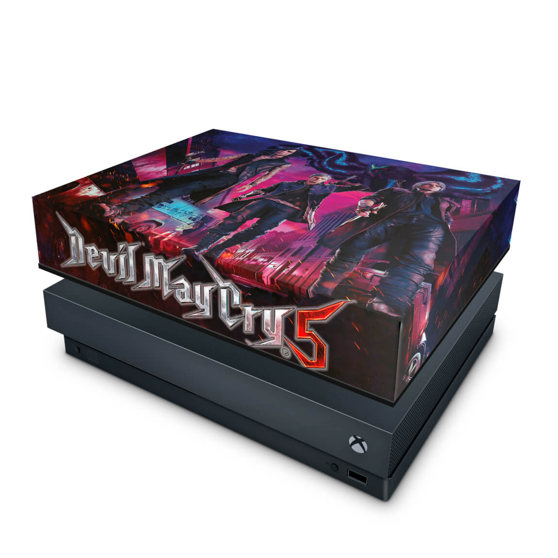 Capa Anti Poeira Xbox One X - Devil May Cry 5