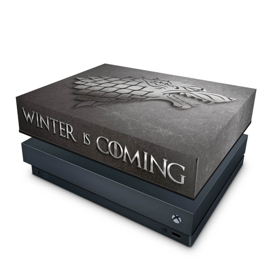 Capa Anti Poeira Xbox One X - Game Of Thrones Stark