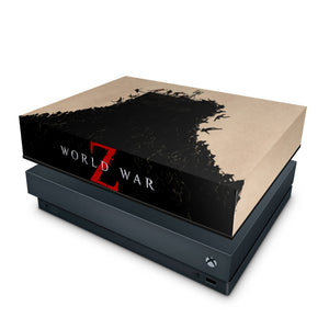 Capa Anti Poeira Xbox One X - World War Z