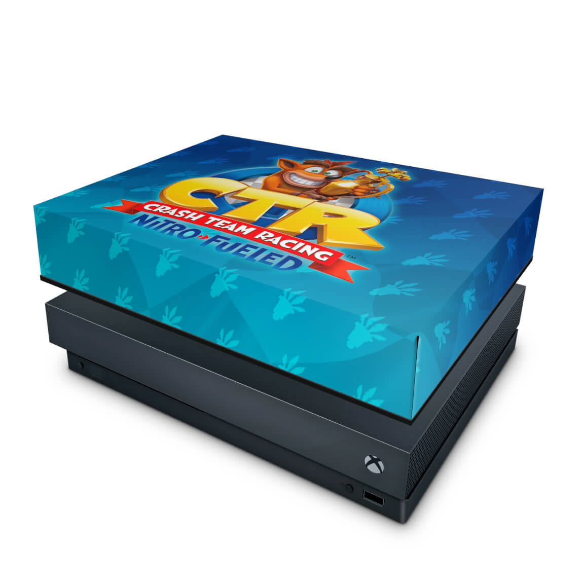 Capa Anti Poeira Xbox One X - Crash Team Racing CTR