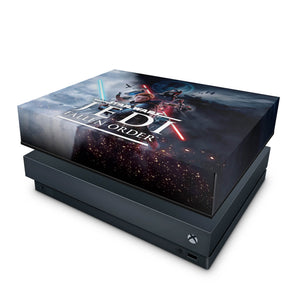 Capa Anti Poeira Xbox One X - Star Wars Jedi Fallen Order