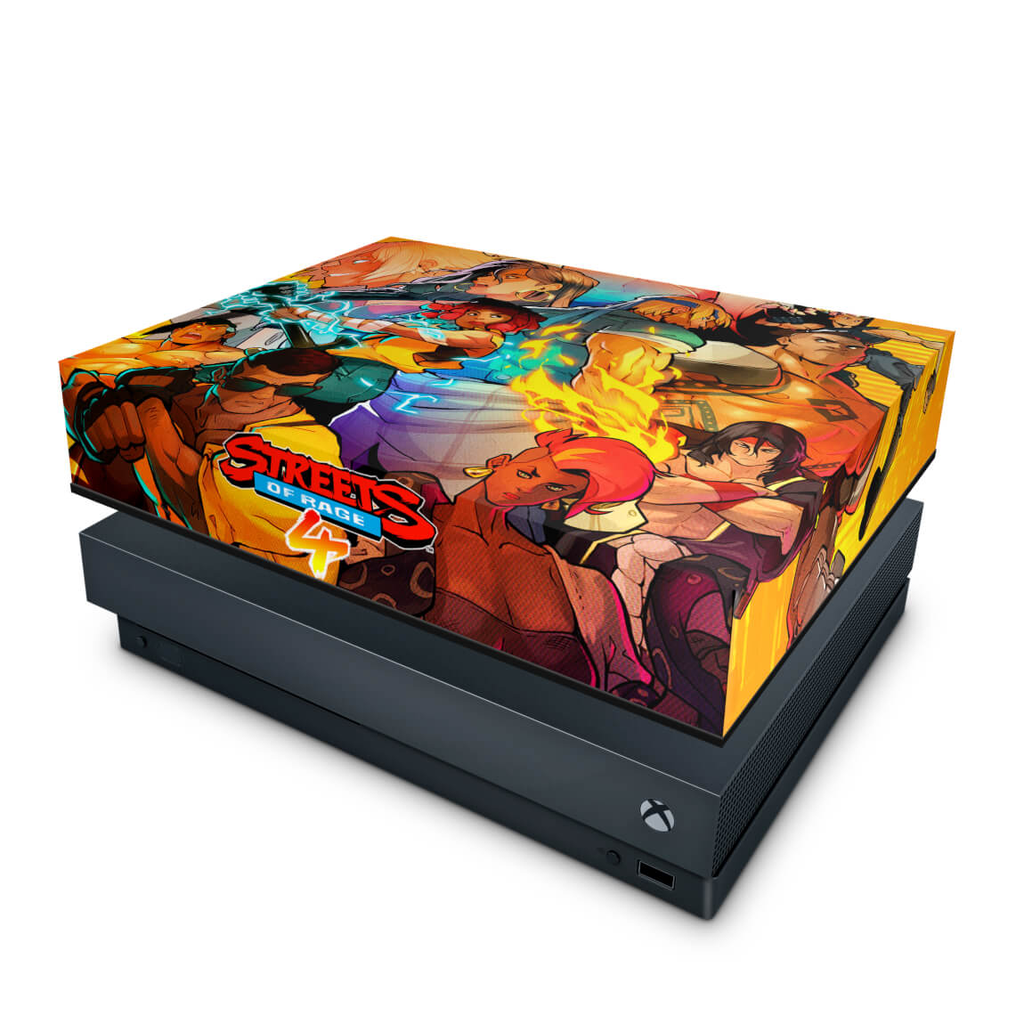 Capa Anti Poeira Xbox One X - Streets of Rage 4