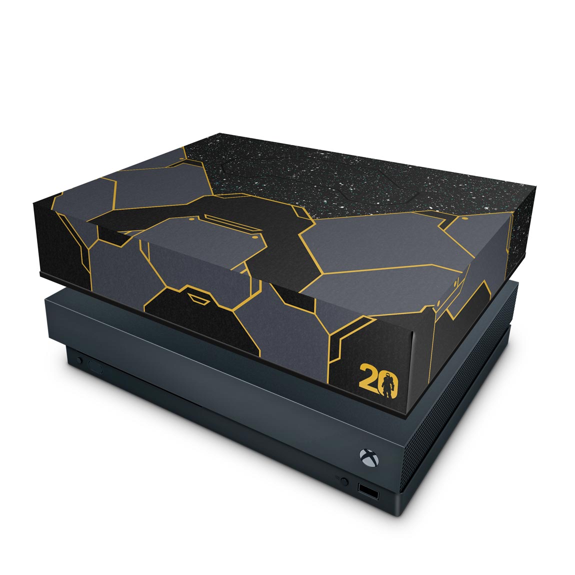 Xbox One X Capa Anti Poeira - Halo Infinite Bundle