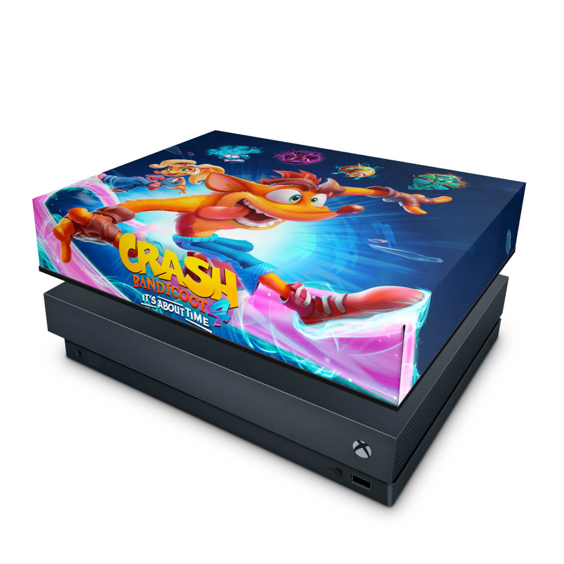 Capa Anti Poeira Xbox One X - Crash Bandicoot 4