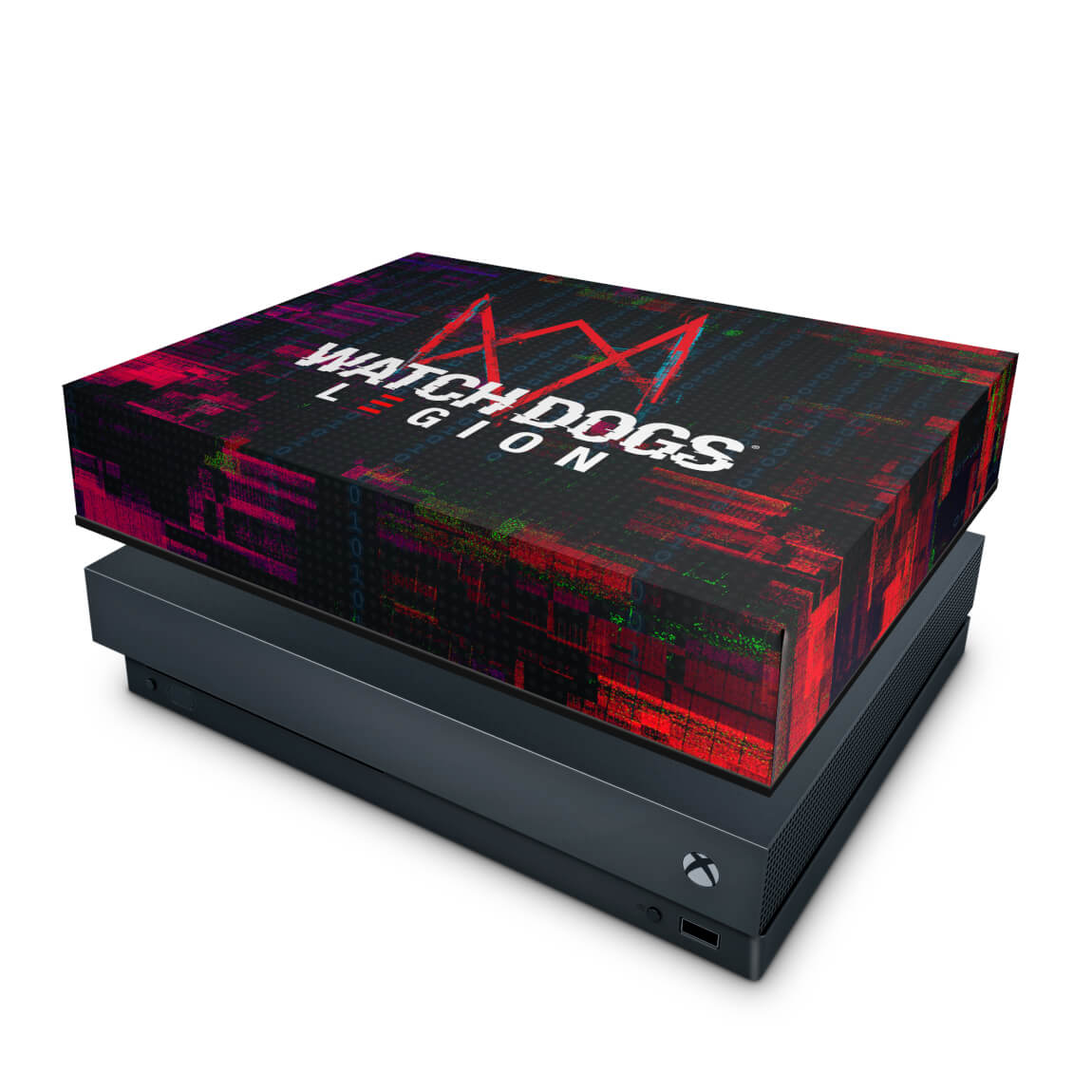 Xbox One X Capa Anti Poeira - Watch Dogs Legion