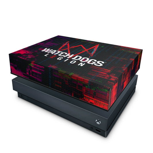 Xbox One X Capa Anti Poeira - Watch Dogs Legion