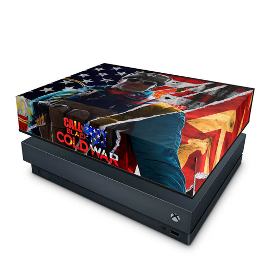 Xbox One X Capa Anti Poeira - Call Of Duty Cold War