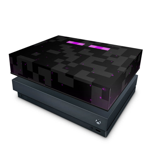 Xbox One X Capa Anti Poeira - Minecraft Enderman