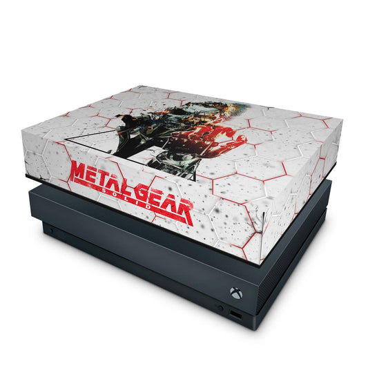 Xbox One X Capa Anti Poeira - Metal Gear Solid