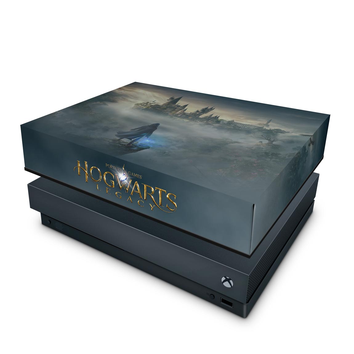Xbox One X Capa Anti Poeira - Hogwarts Legacy