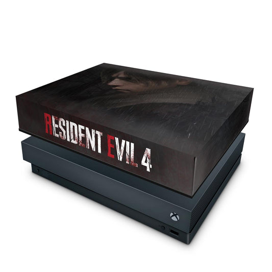Xbox One X Capa Anti Poeira - Resident Evil 4 Remake