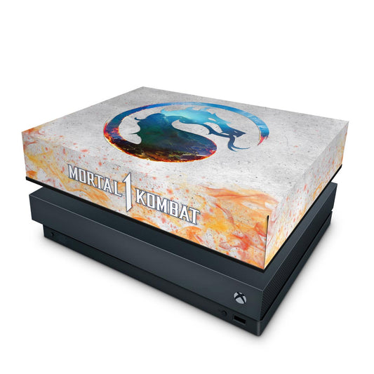 Xbox One X Capa Anti Poeira - Mortal Kombat 1