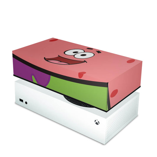 Capa Anti Poeira Xbox Series S Horizontal - Patrick Bob Esponja