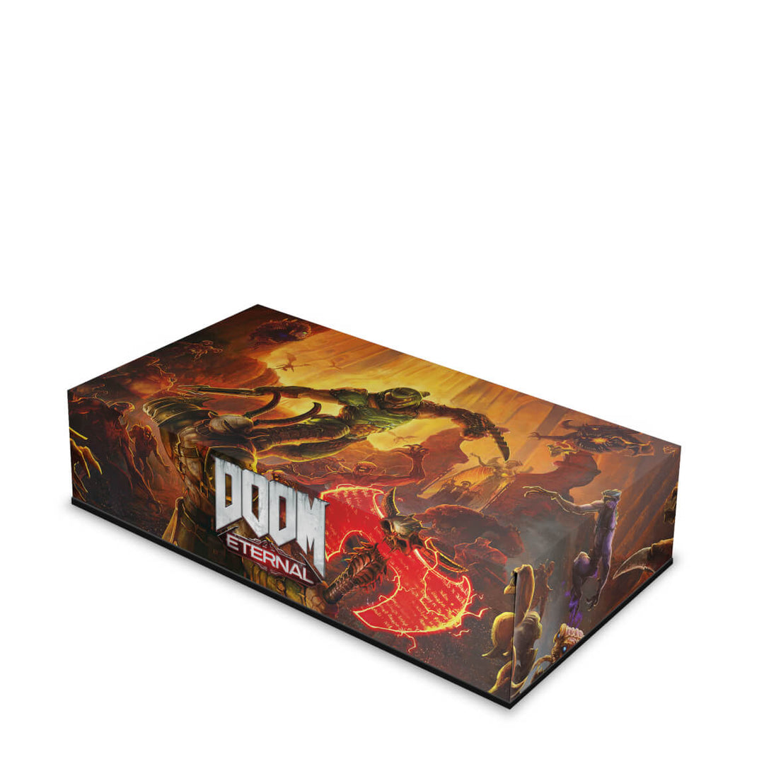 Capa Anti Poeira Xbox Series S Horizontal - Doom Eternal - Pop Arte Skins - foto 2