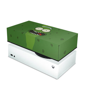Capa Anti Poeira Xbox Series S Horizontal - Pickle Rick And Morty