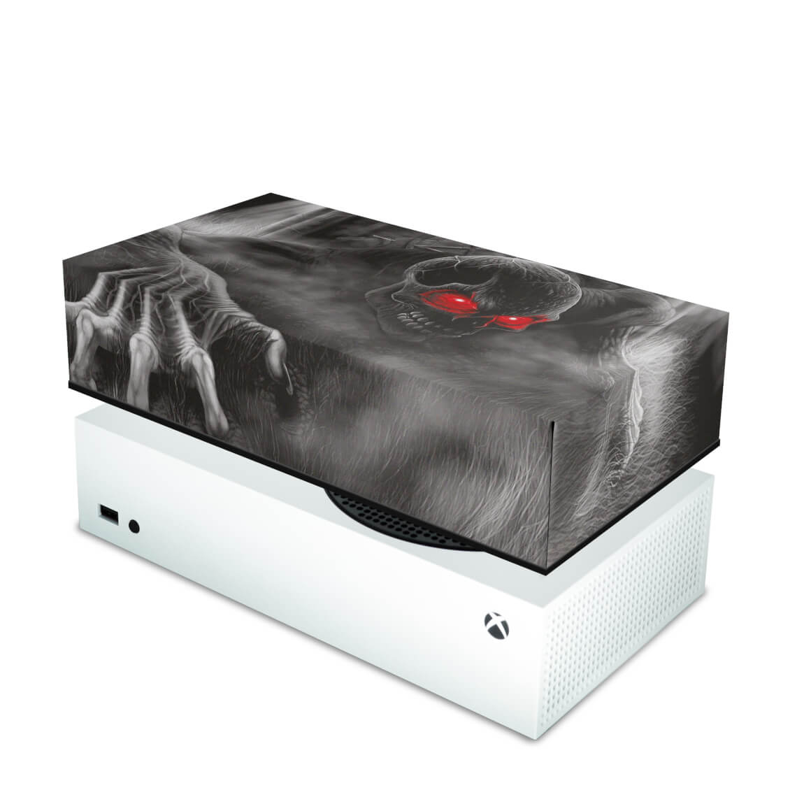 Capa Anti Poeira Xbox Series S Horizontal - Caveira Skull