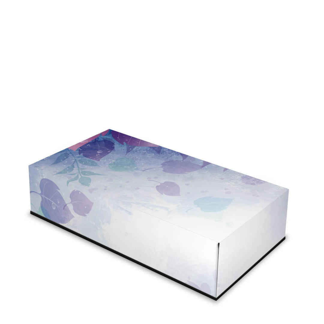 Capa Anti Poeira Xbox Series S Horizontal - Folhas Lilás - Pop Arte Skins - foto 2