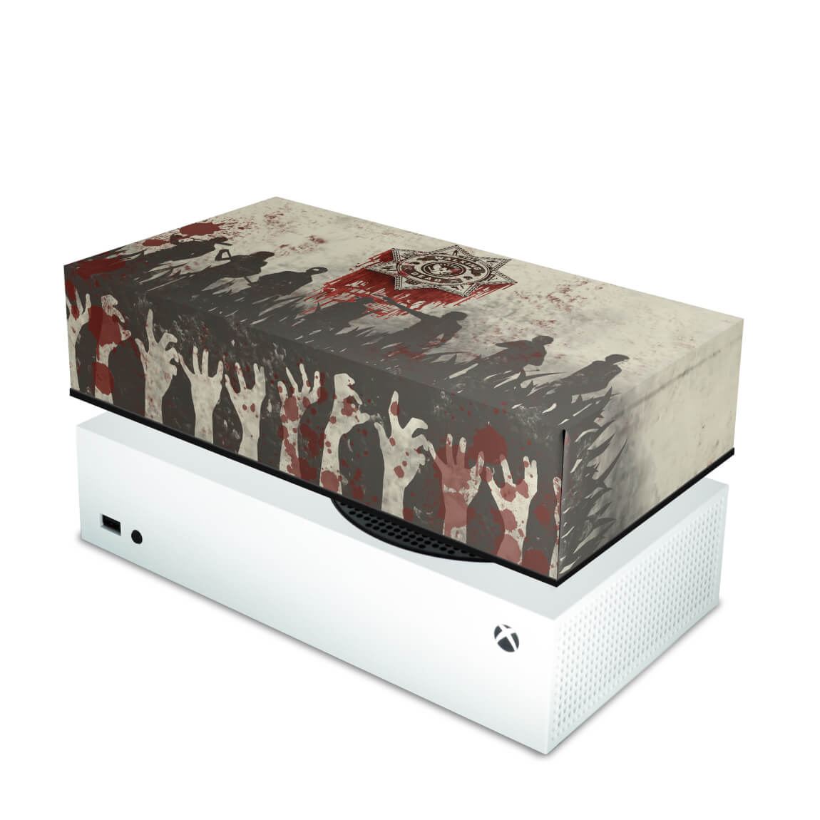 Capa Anti Poeira Xbox Series S Horizontal - The Walking Dead