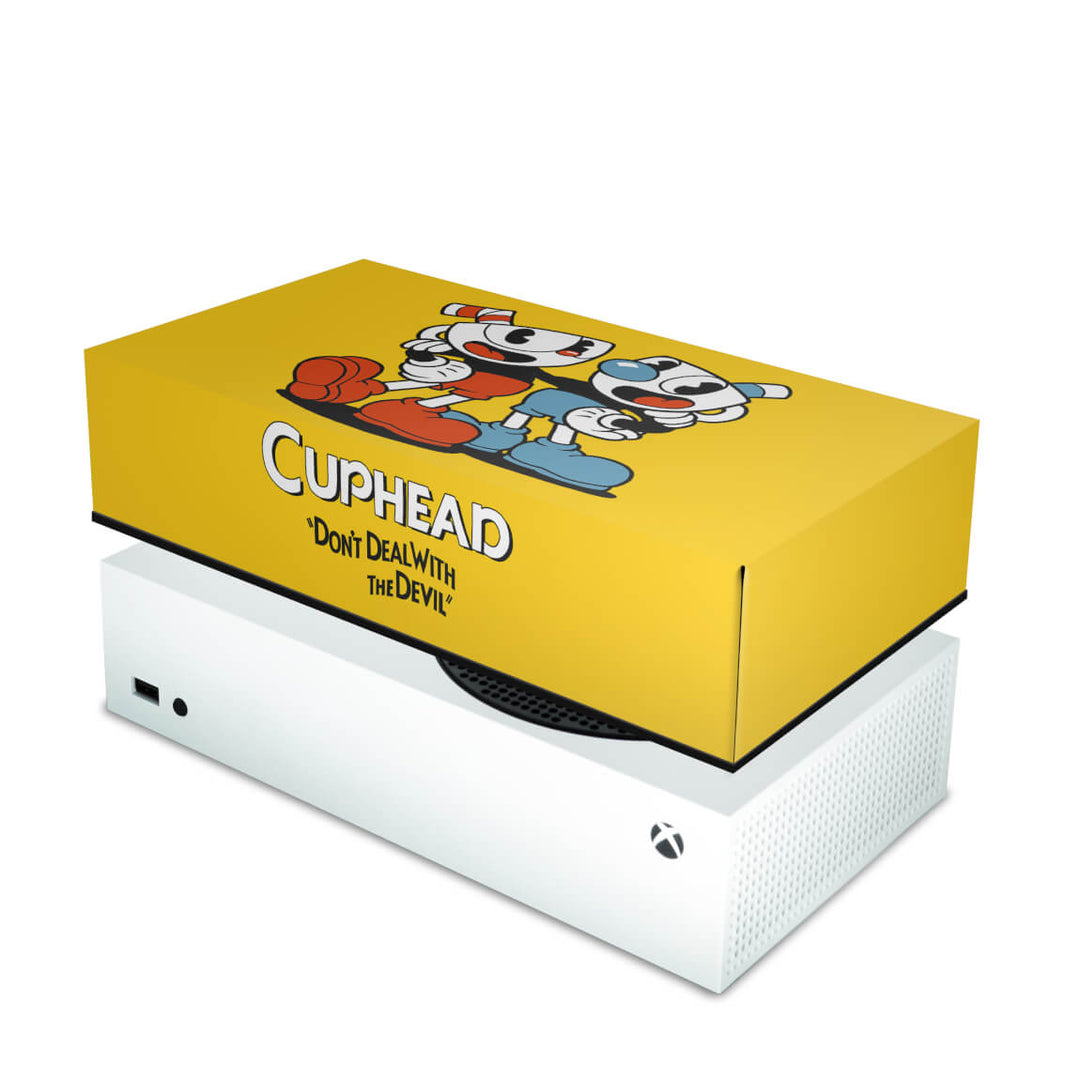 Capa Anti Poeira Xbox Series S Horizontal - Cuphead