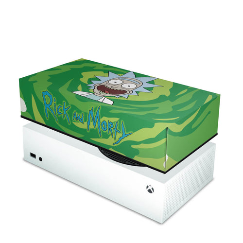 Capa Anti Poeira Xbox Series S Horizontal - Rick And Morty