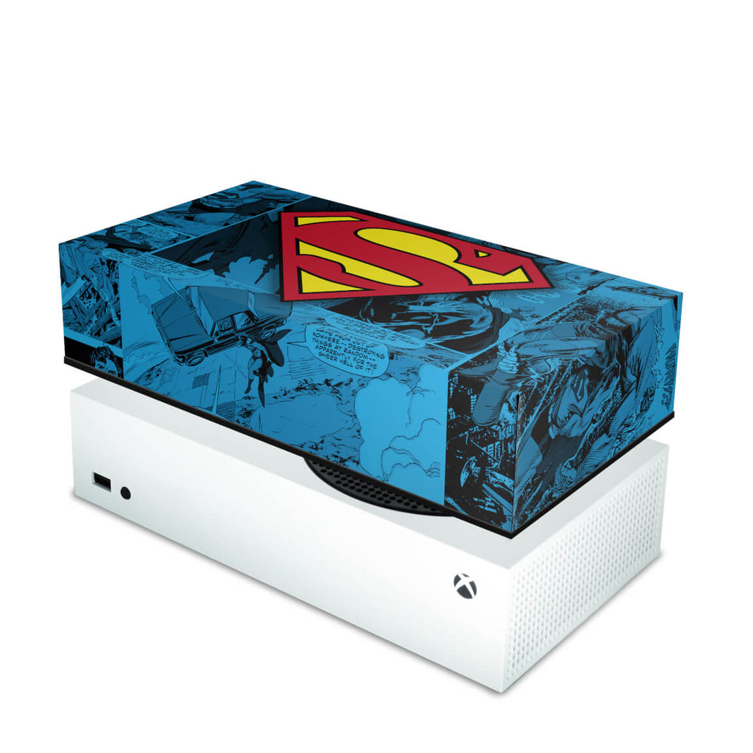 Capa Anti Poeira Xbox Series S Horizontal - Superman Comics
