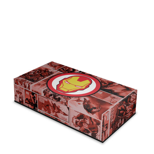 Xbox Series S Capa Anti Poeira Horizontal - Homem De Ferro Comics