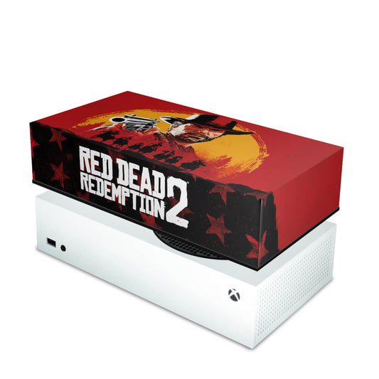 Xbox Series S Capa Anti Poeira Horizontal - Red Dead Redemption 2