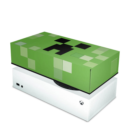 Xbox Series S Capa Anti Poeira Horizontal - Creeper Minecraft