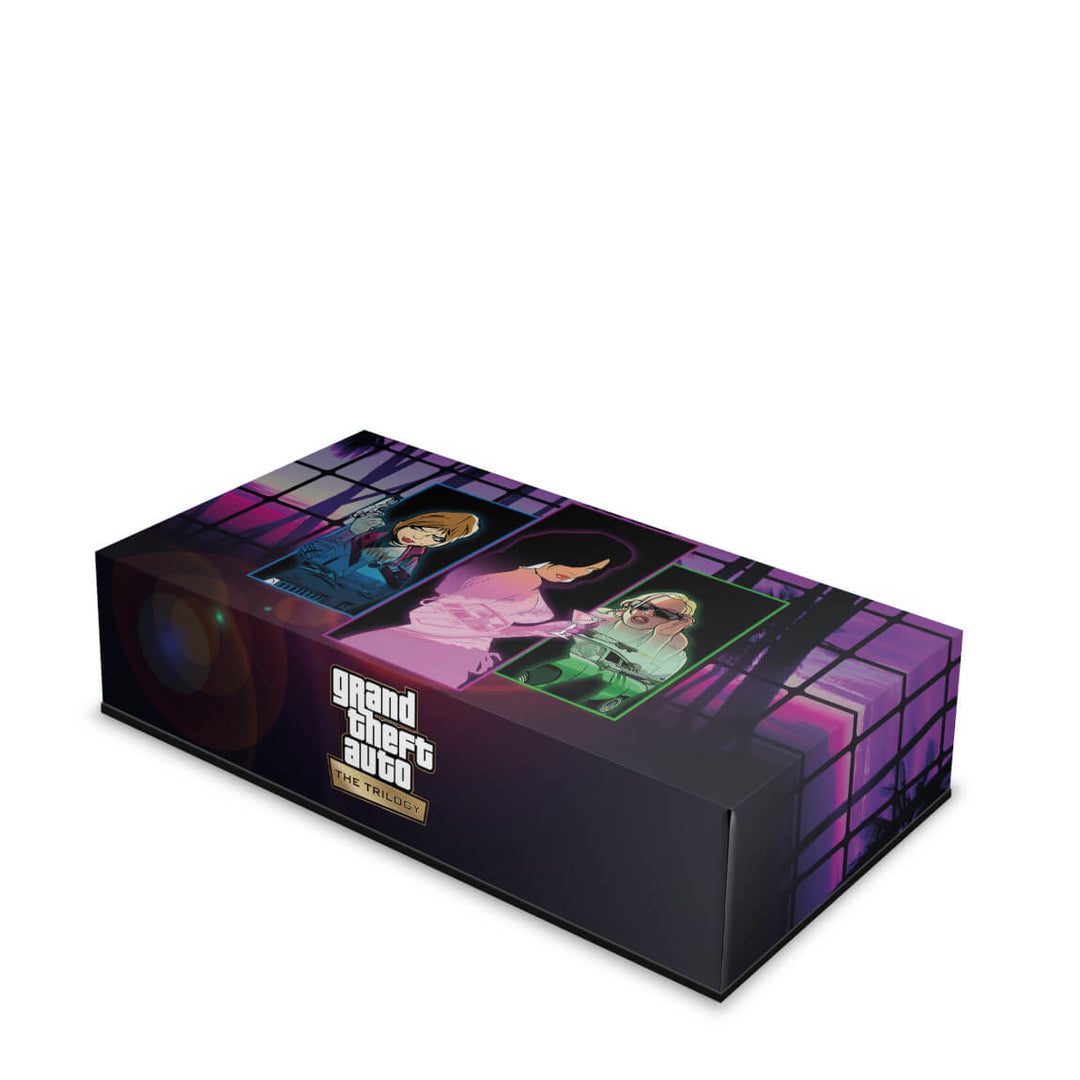 Capa Anti Poeira Xbox Series S Horizontal - GTA The Trilogy - Pop Arte Skins - foto 2