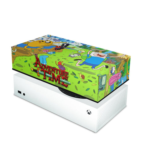 Capa Anti Poeira Xbox Series S Horizontal - Hora de Aventura
