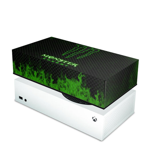 Xbox Series S Capa Anti Poeira Horizontal - Monster Energy Drink