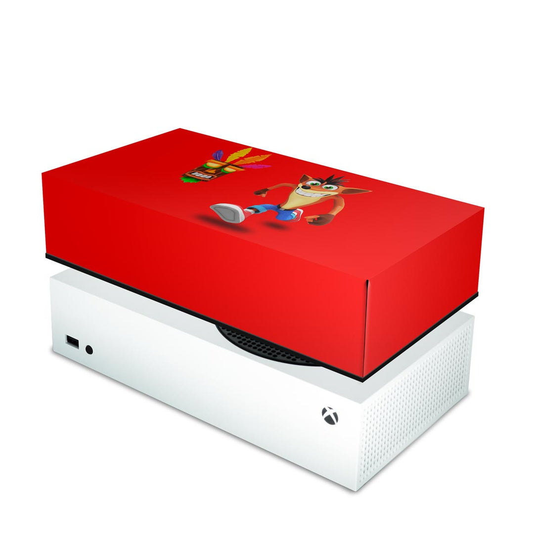 Capa Anti Poeira Xbox Series S Horizontal - Crash Bandicoot