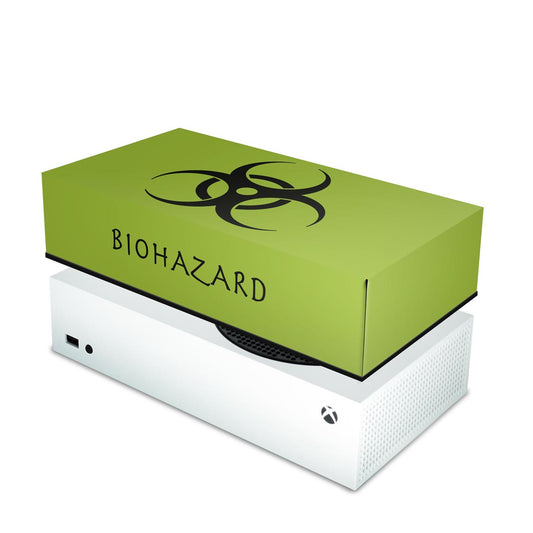 Xbox Series S Capa Anti Poeira Horizontal - Biohazard Radioativo