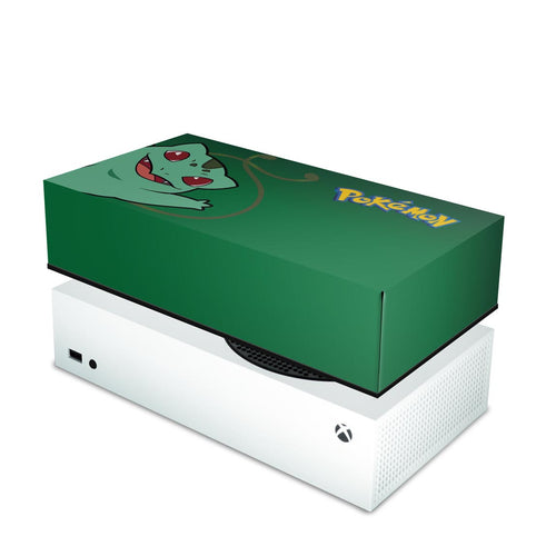 Capa Anti Poeira Xbox Series S Horizontal - Pokemon Bulbasaur