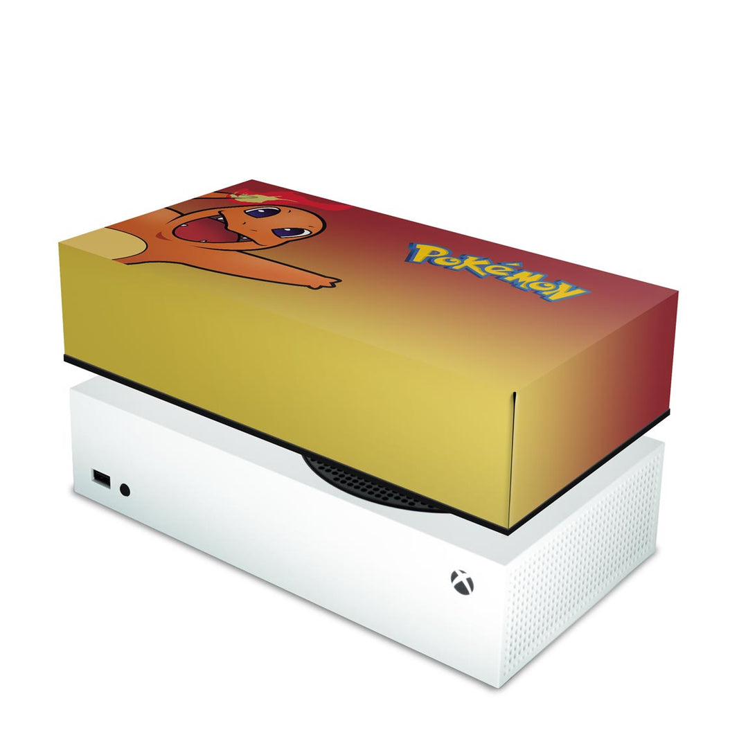 Capa Anti Poeira Xbox Series S Horizontal - Pokemon Charmander