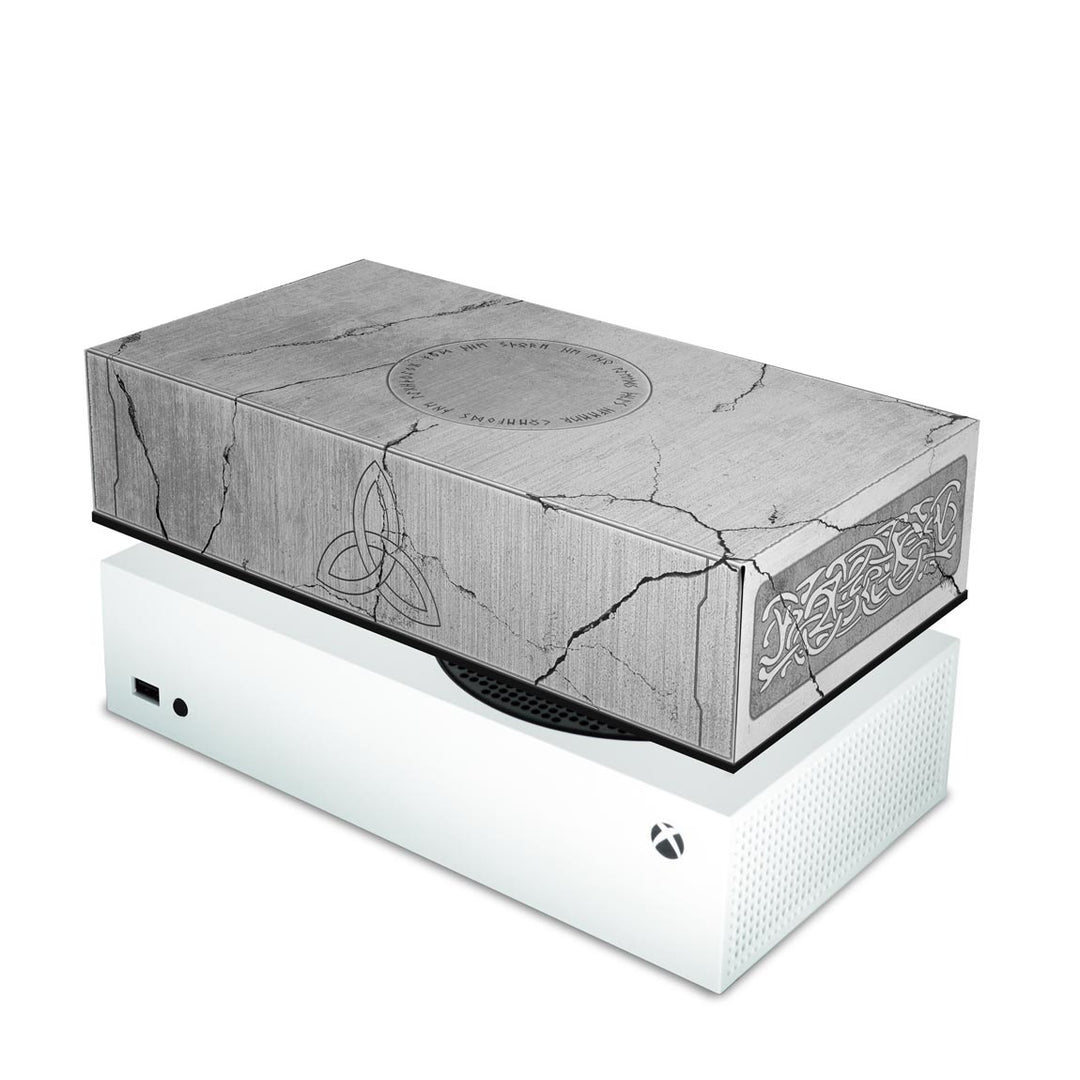 Capa Anti Poeira Xbox Series S Horizontal - Mjolnir Thor Amor e Trovão