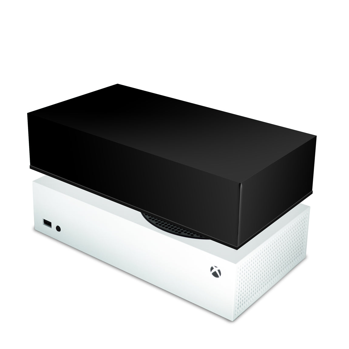 Xbox Series S Capa Anti Poeira Horizontal - Preta All Black